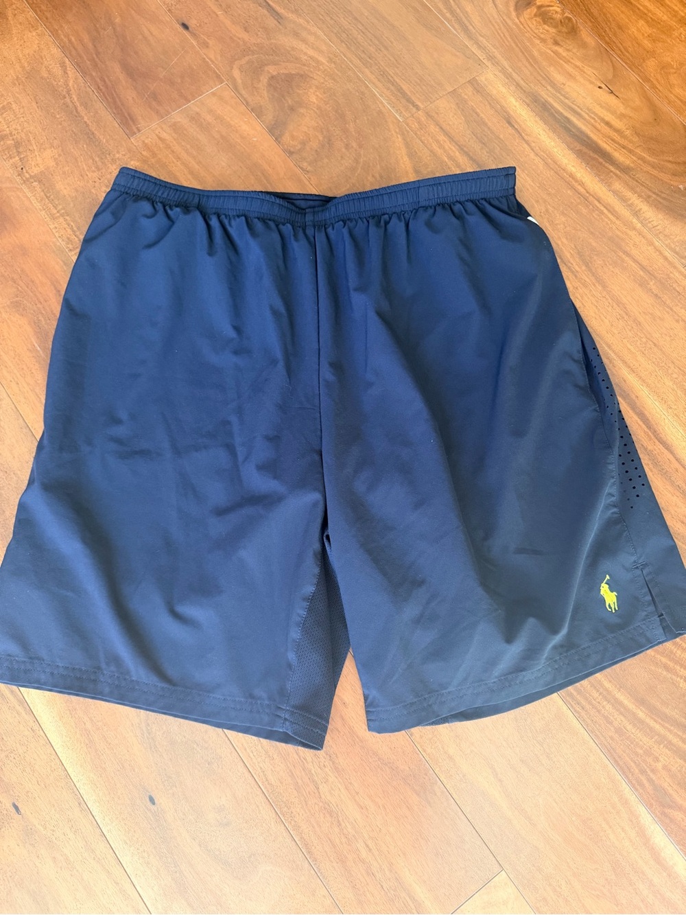Polo Mesh-Panel Men's Shorts L